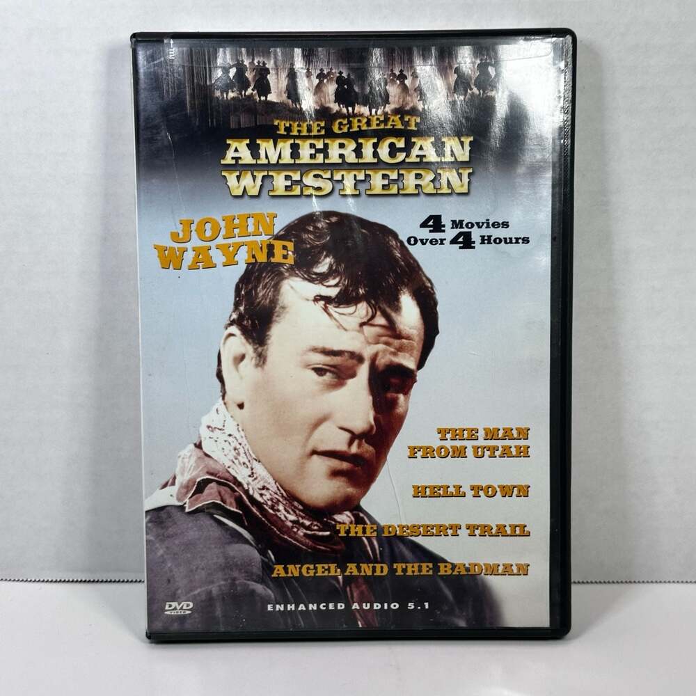 The Great American Western John Wayne Volume 4 DVD 4 Movie Collection